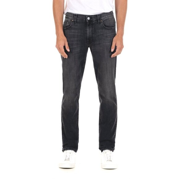 NWT Fidelity Denim Mens Size 38 38x34 Vintage Black Wash Indie Skinny Jeans NEW